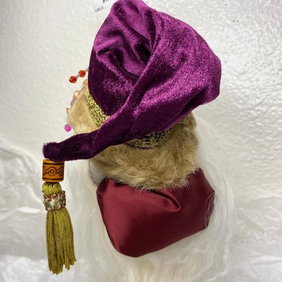 Santa Claus Christmas Ornament 10" Collectible New WT - Picture 3 of 11